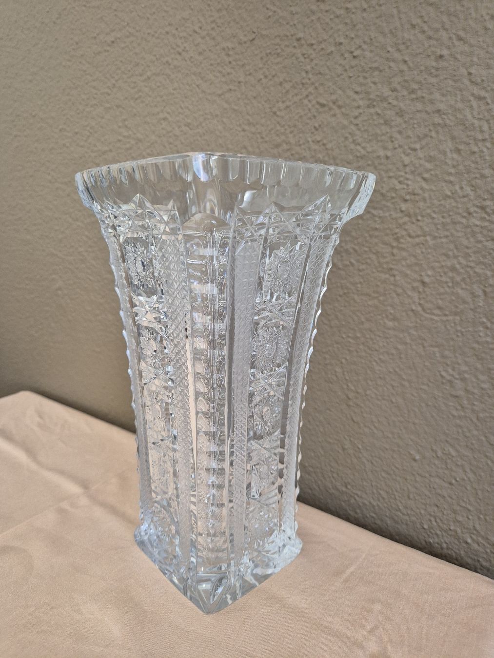 Vasi & Recipienti: Grosse Kristall Vase mit Schliff – Usato da Eschlikon TG venduto da zuzanka80