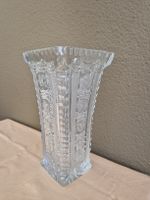 Grosse Kristall Vase mit Schliff