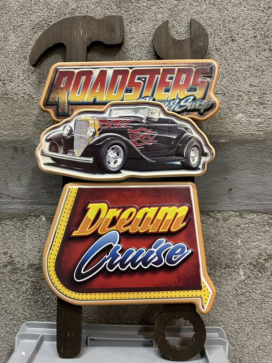 Schilder: Roadster hot rod Dream cruise – Neu (gemäss Beschreibung) aus Reinach AG von rares75