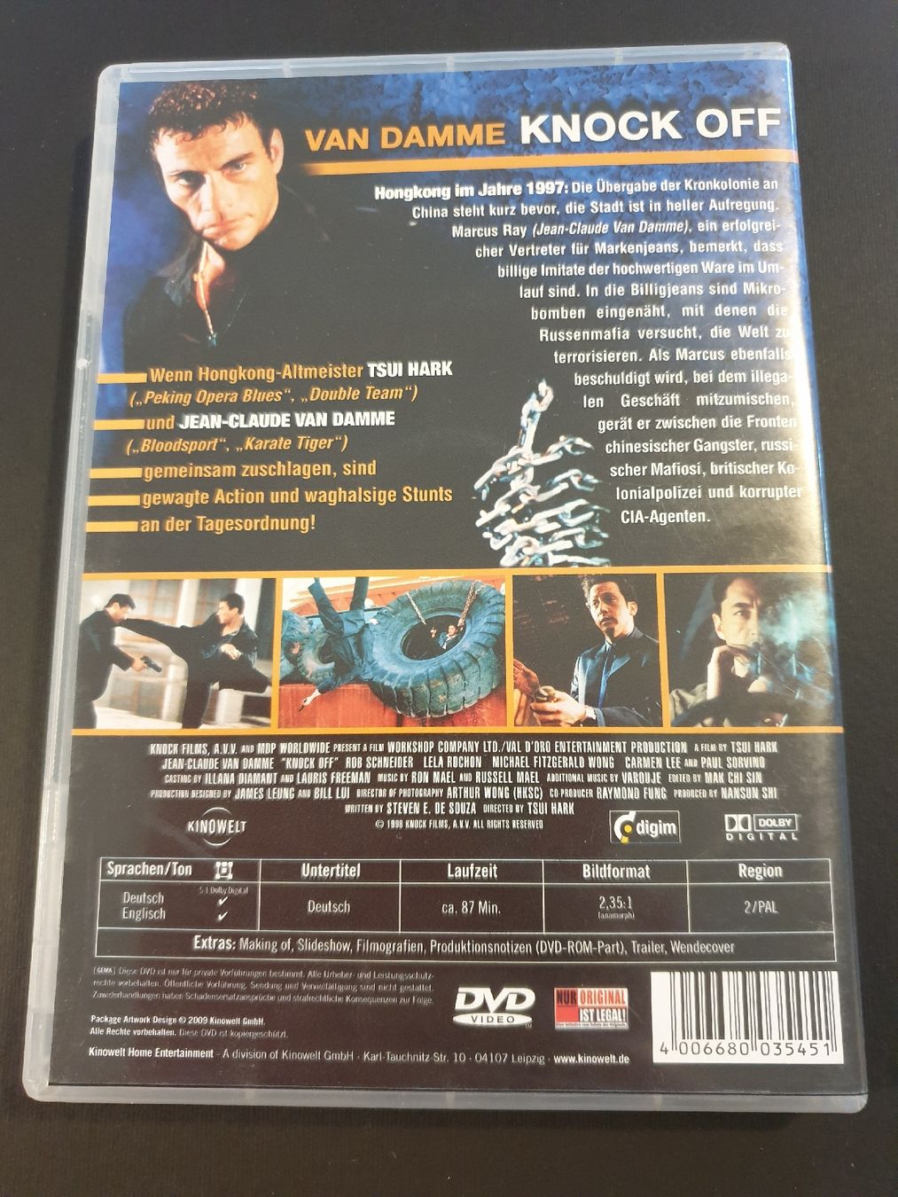 Alle DVDs: Knock Off - Van Damme – Gebraucht aus Steffisburg von Blue_bj5g 1