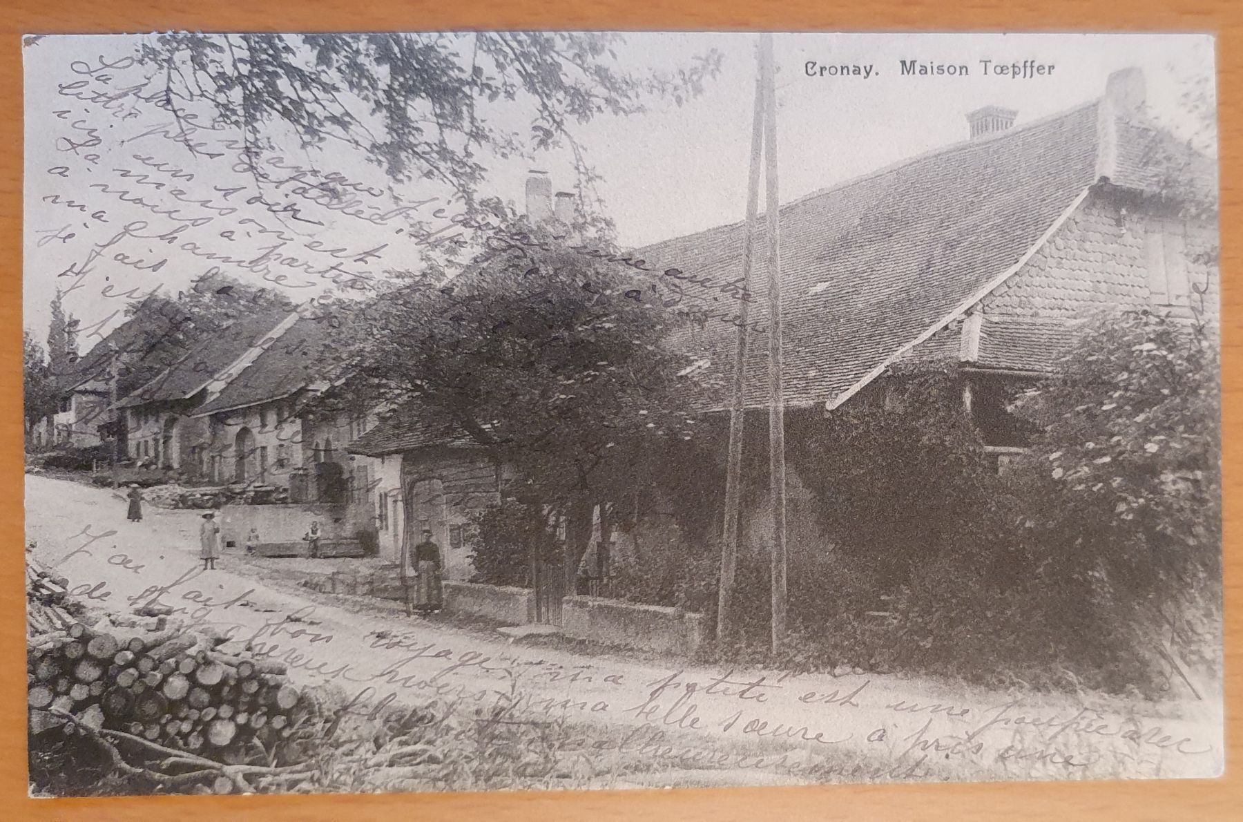 Cartoline postali: Cronay - Maison Toepffer 1913 - TOP – Usato da Kreuzlingen venduto da Rschweiz1