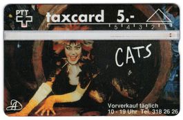 5.- CATS 3 (2. Serie) - seltene Firmen Taxcard