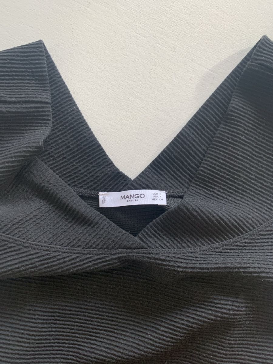 Mango Vestiti: Elegantes Mango Strickkleid, Grösse S, Schwarz, – Nuovo (secondo la descrizione) da Höri venduto da outsells 1