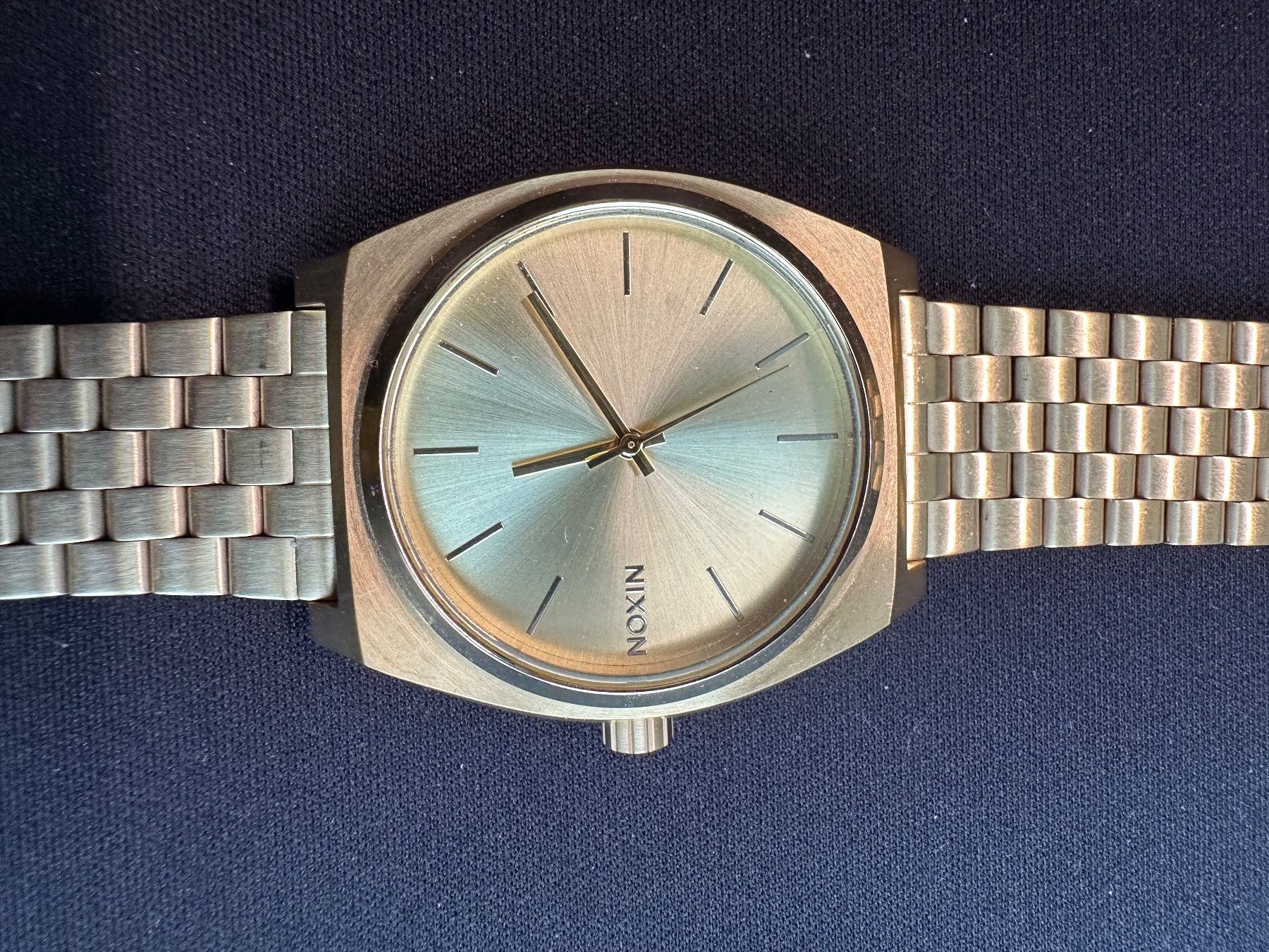 Nixon Orologi: Nixon Time Teller Uhr - Gold – Usato da Grenchen venduto da redstar03 4
