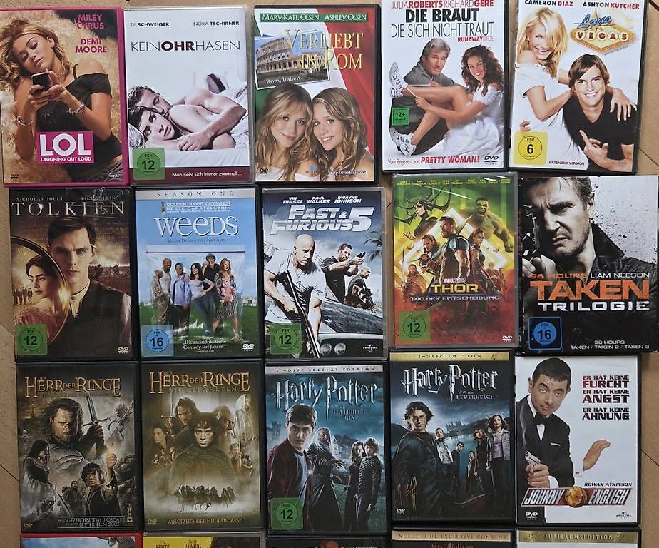 Alle DVDs: DVD Sammlung zu verkaufen – Gebraucht aus Zürich von marleneg02 1