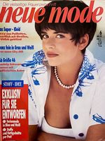 Nähzeitschriften mit Schnittmustern  aktuellen Modellen