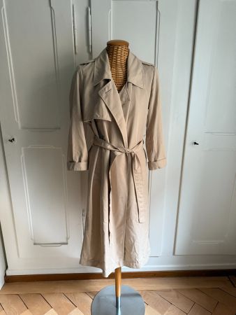 MANGO - Trenchcoat beige S