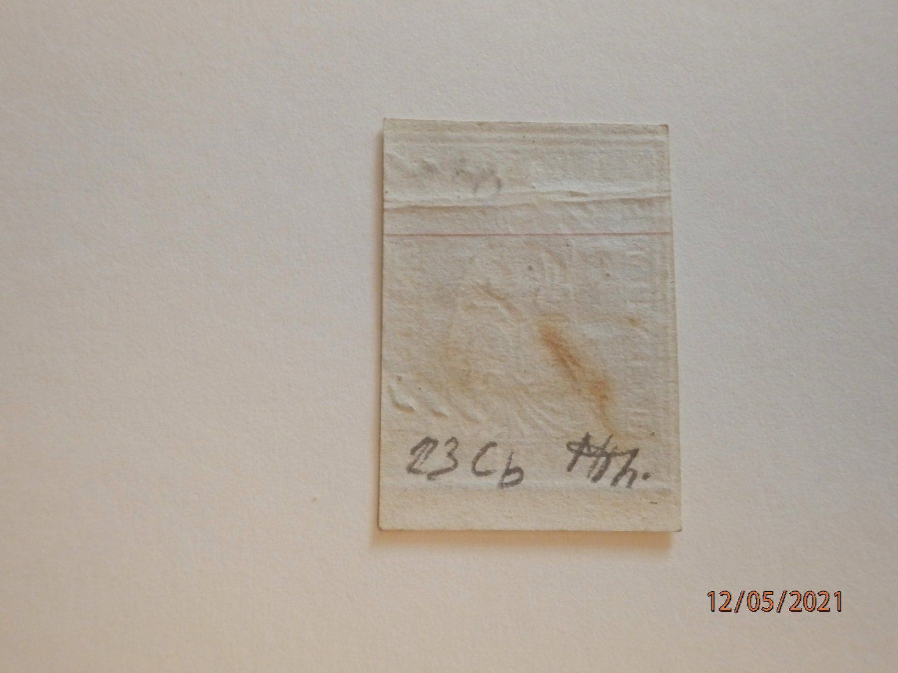 Tous les timbres: Strubel, ZNr.23Cb: Bogenrand, SBK 200.00 – D'occasion à Ueberstorf par dinbau 1