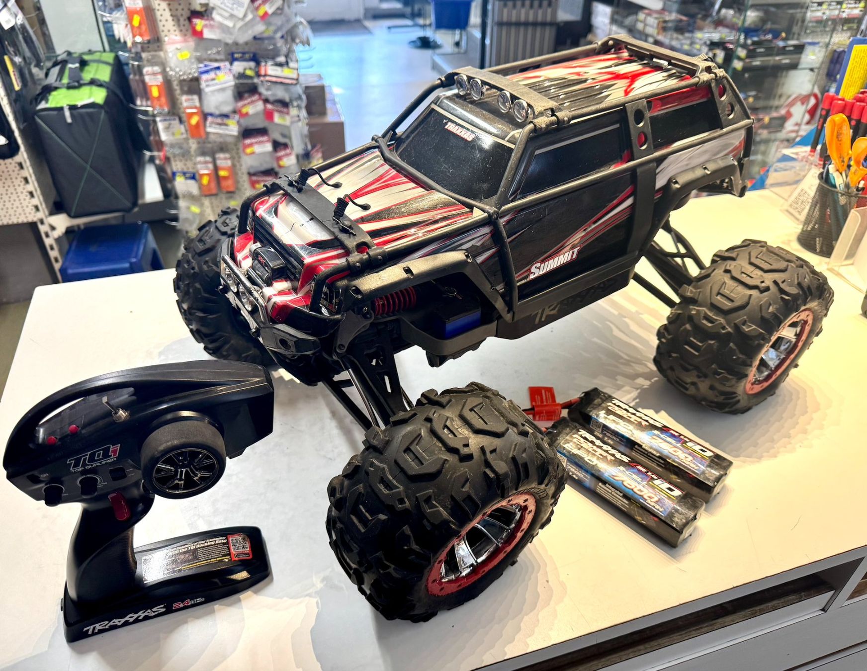Traxxas Modellismo RC: Traxxas Summit 1/10 4x4 crawler rc + option – Usato da Lausanne venduto da Techobby 1