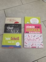 6 lustige Aufsteller mit Sprüchen, coole Deko