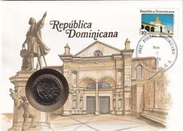 Münzbrief   Dominikanische Republik