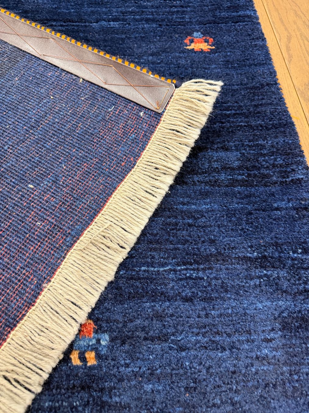 Gabbeh Teppiche: Blauer Kashkuli Gabbeh - Perserteppich – Gebraucht aus Bennau von Mayer_Carpets 1