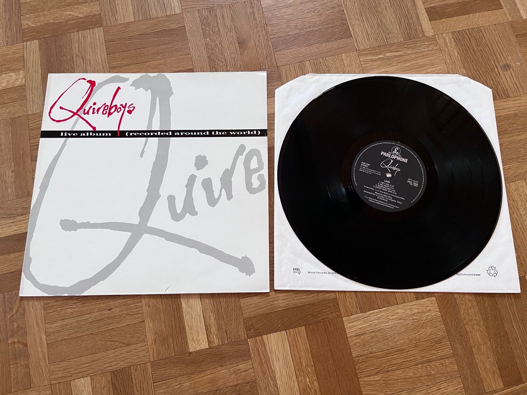 Vinyles: Quireboys - Live – D'occasion à Giebenach par Wurlitzer70