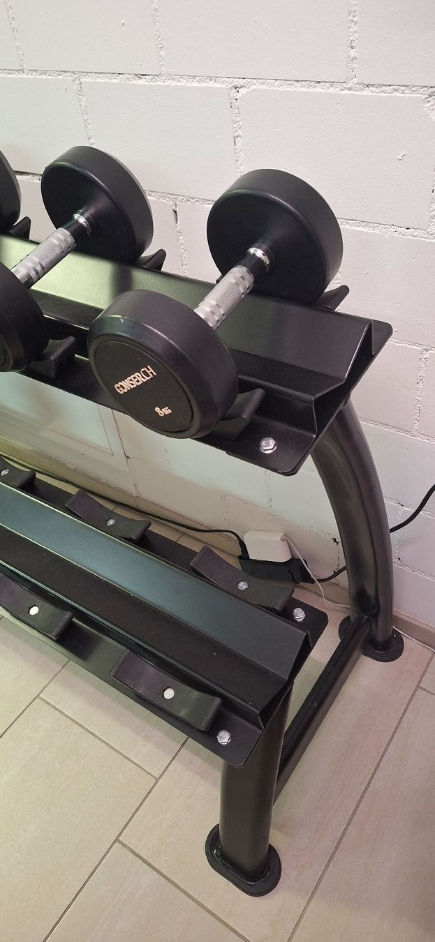 Poids & Haltères: Taurus Hantelständer mit Hanteln 6 - 12kg – D'occasion à Thalwil par pascalstuder 2