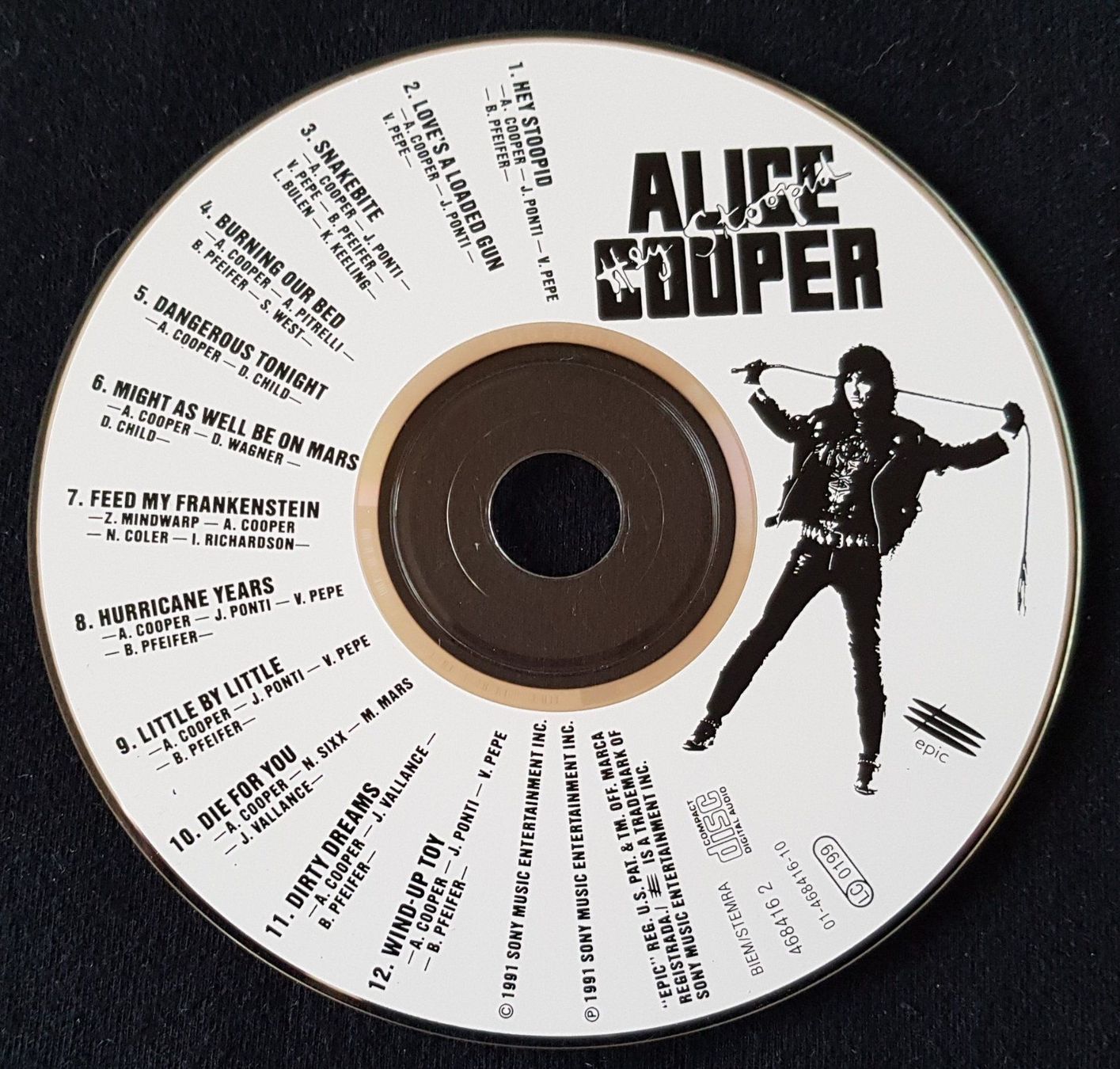 CDs: Alice Cooper – Hey Stoopid - CD - 1991 – Gebraucht aus Uster von Zardodel 2