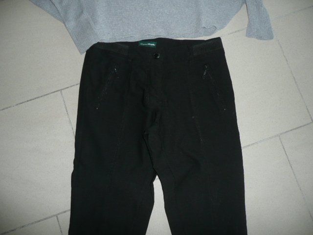 Lots de vêtements: Hose schwarz / Pullover grau Kleiderset – D'occasion à Zug par falama 5