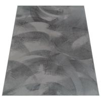-50%‼️  Flauschiger 240x340  Teppich Super Soft Antrazith