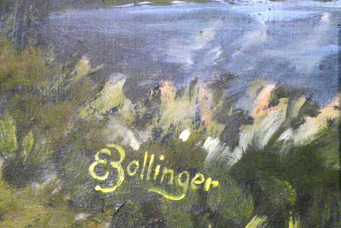 Gemälde: E.Bollinger Gemälde – Neu (gemäss Beschreibung) aus zurich von ARTMYART 3
