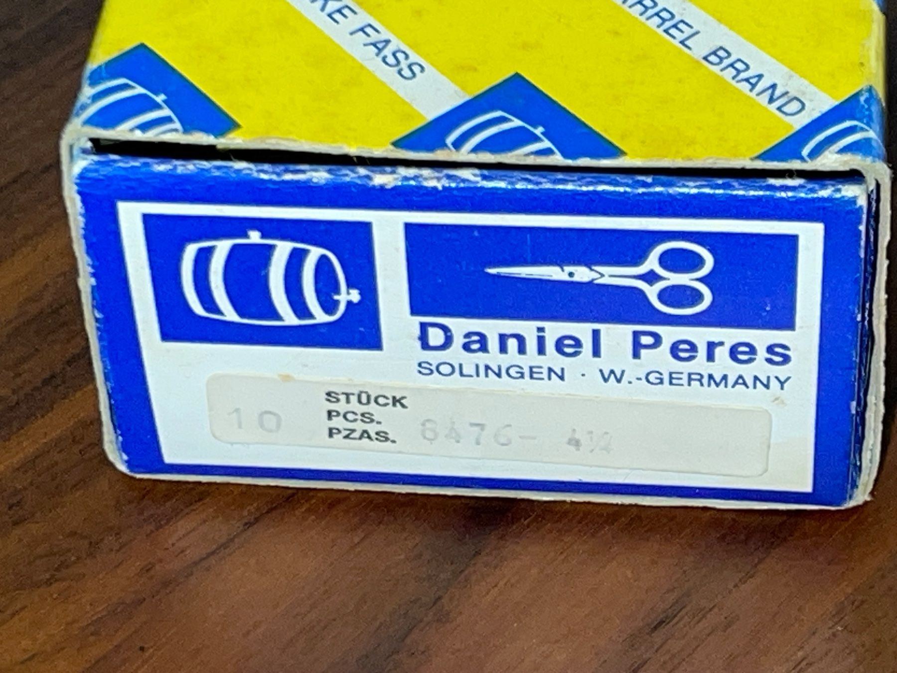 Unghie finte: 5 Stück kleine Scheren Daniel Peres Solingen – Nuovo (secondo la descrizione) da Kaiseraugst venduto da Drasa 2