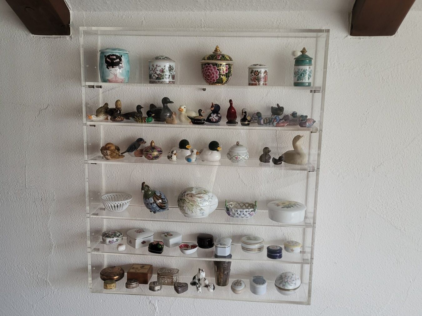 Vitrines: Acryl-Wandvitrine: flexible Einteilung, einfache Montage – D'occasion à Stäfa par OLT