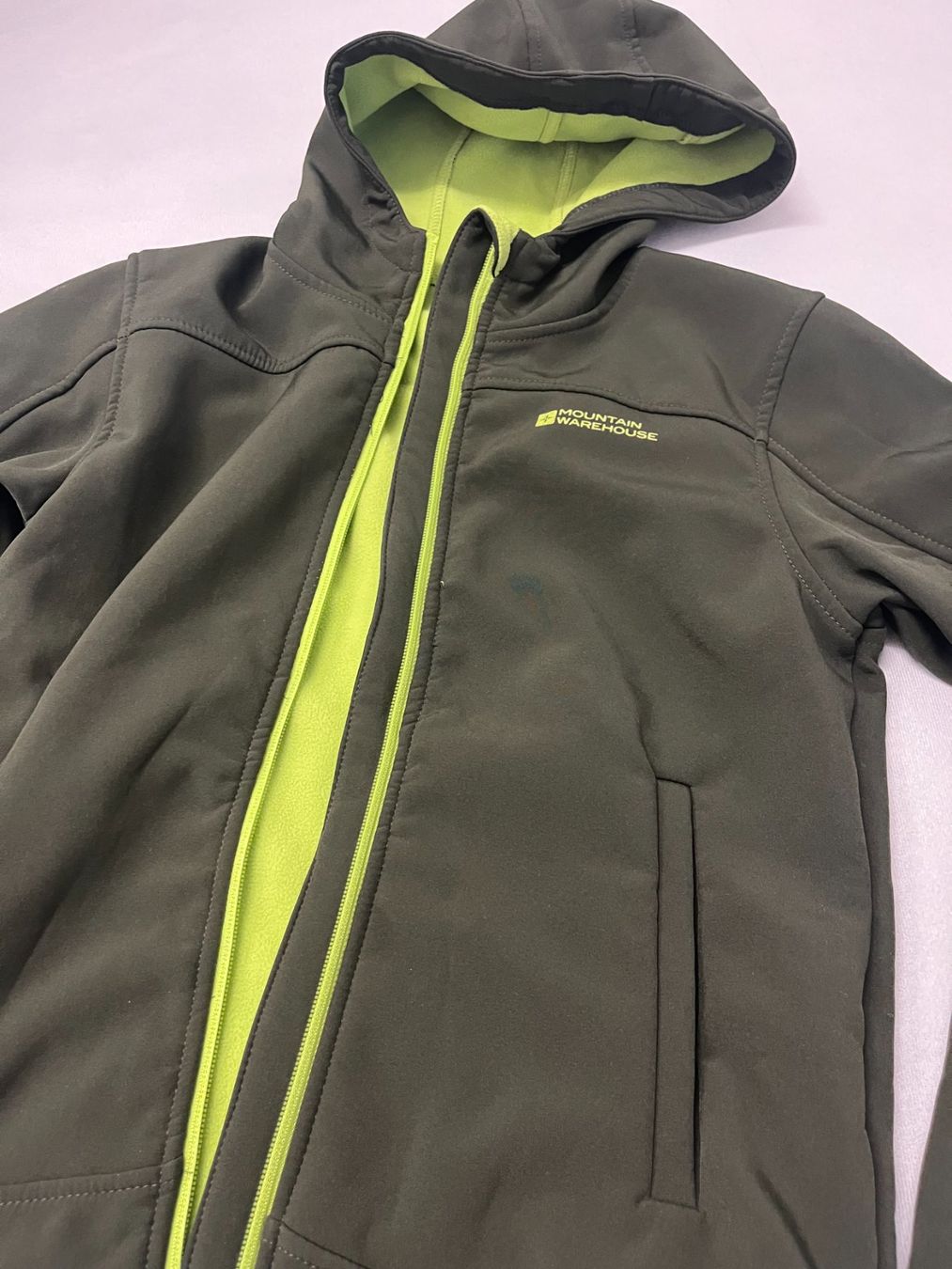 Giacche & Cappotti: Mountain warehouse softshell jacket Khaki J11/12 – Usato da Malleray venduto da ste_rx2t 1