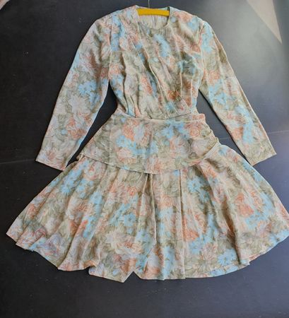 Japanisches Vintage Kleid S 