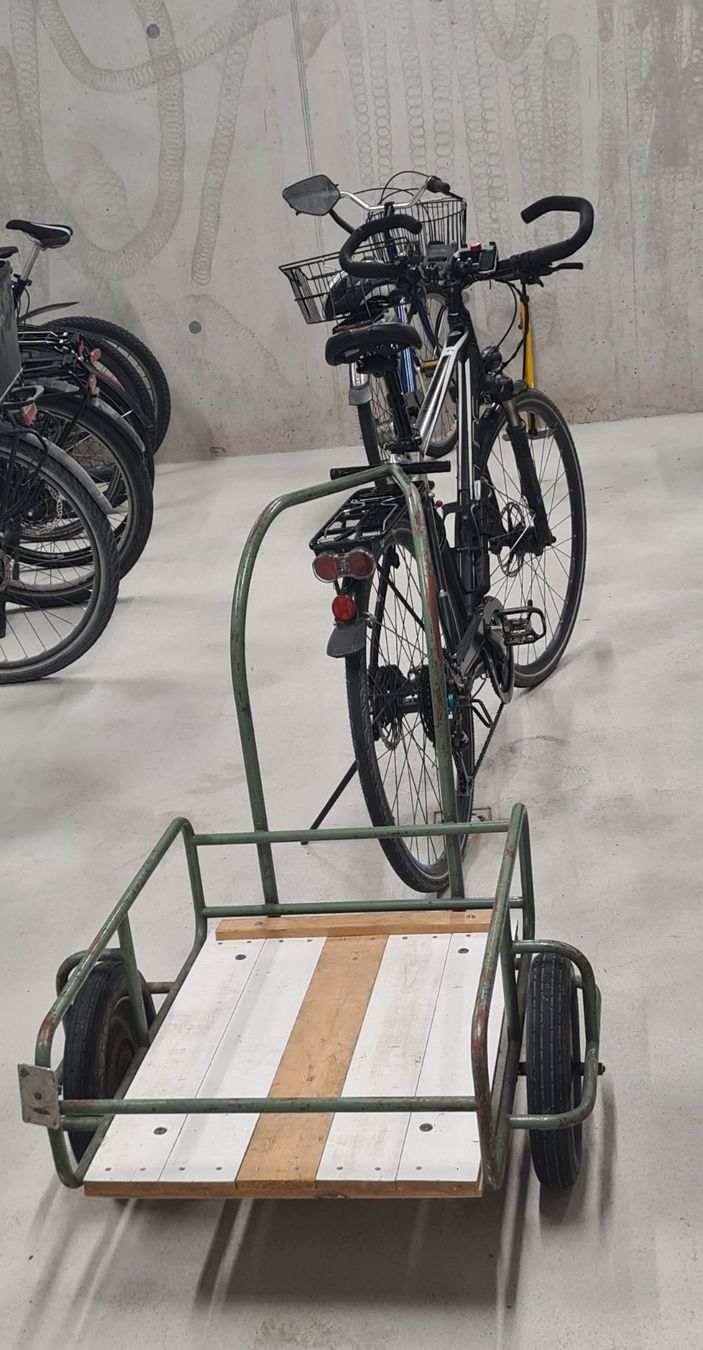 Anhänger: Fahrrad-Anhänger – Gebraucht aus Hombrechtikon von W.Imfeld 1