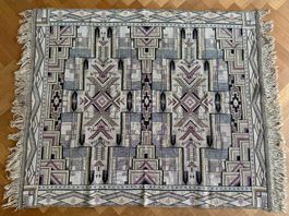 Web-Teppich alt 1930-40 art deco 144x120 Sammlung
