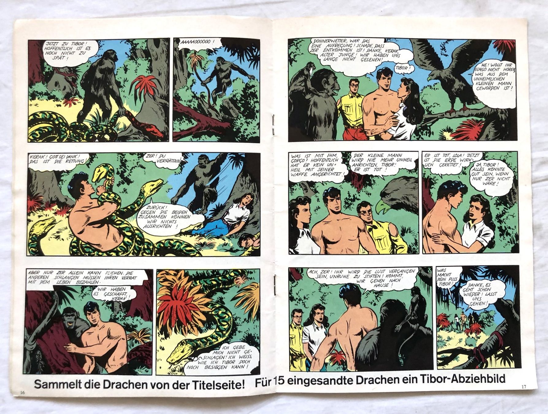 Comics: TIBOR - Hefte - Nr.2+4 - Lehning Drachen – Gebraucht aus Schaffhausen von durruti 3