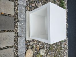 Étagère cube blanc bon état 33x33x30cm