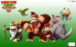 Donkey Kong Country Returns 3D   3DS