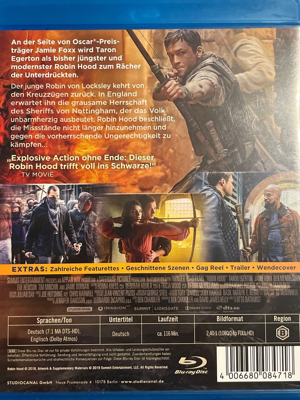 Tous les DVDs: Robin Hood  (2018) – Neuf (Voir description) à Waldenburg par Gonzo8 1
