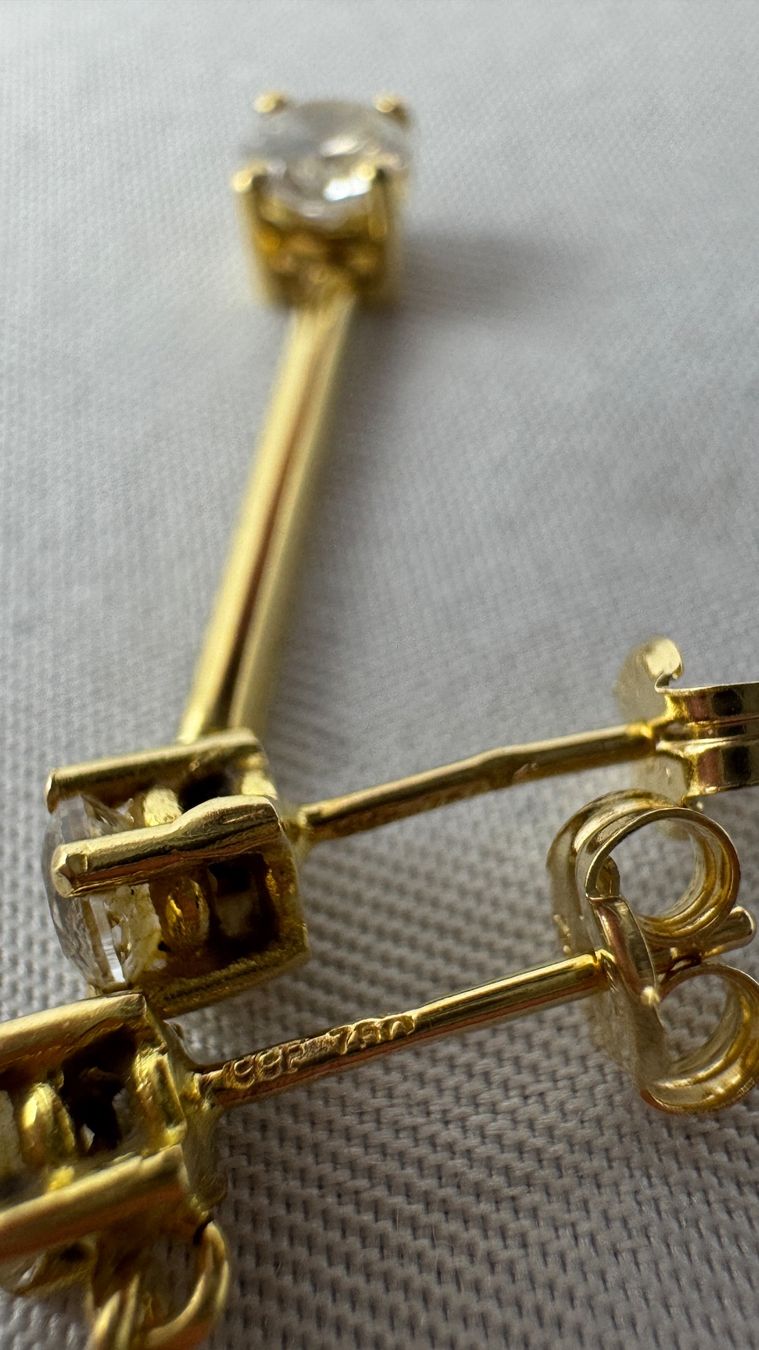 Ohrringe & -stecker: Ohrstecker in 750 Gold / 18 Karat AKTION BIS 15. JULI!!! – Gebraucht aus kreuzlingen von fantasy_schmuck 4