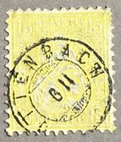 39 Zwergstempel Ottenbach selten auf 15 Rp.