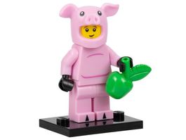 Lego Serie 12 Piggy Guy - Mann im Schweinchenkostüm