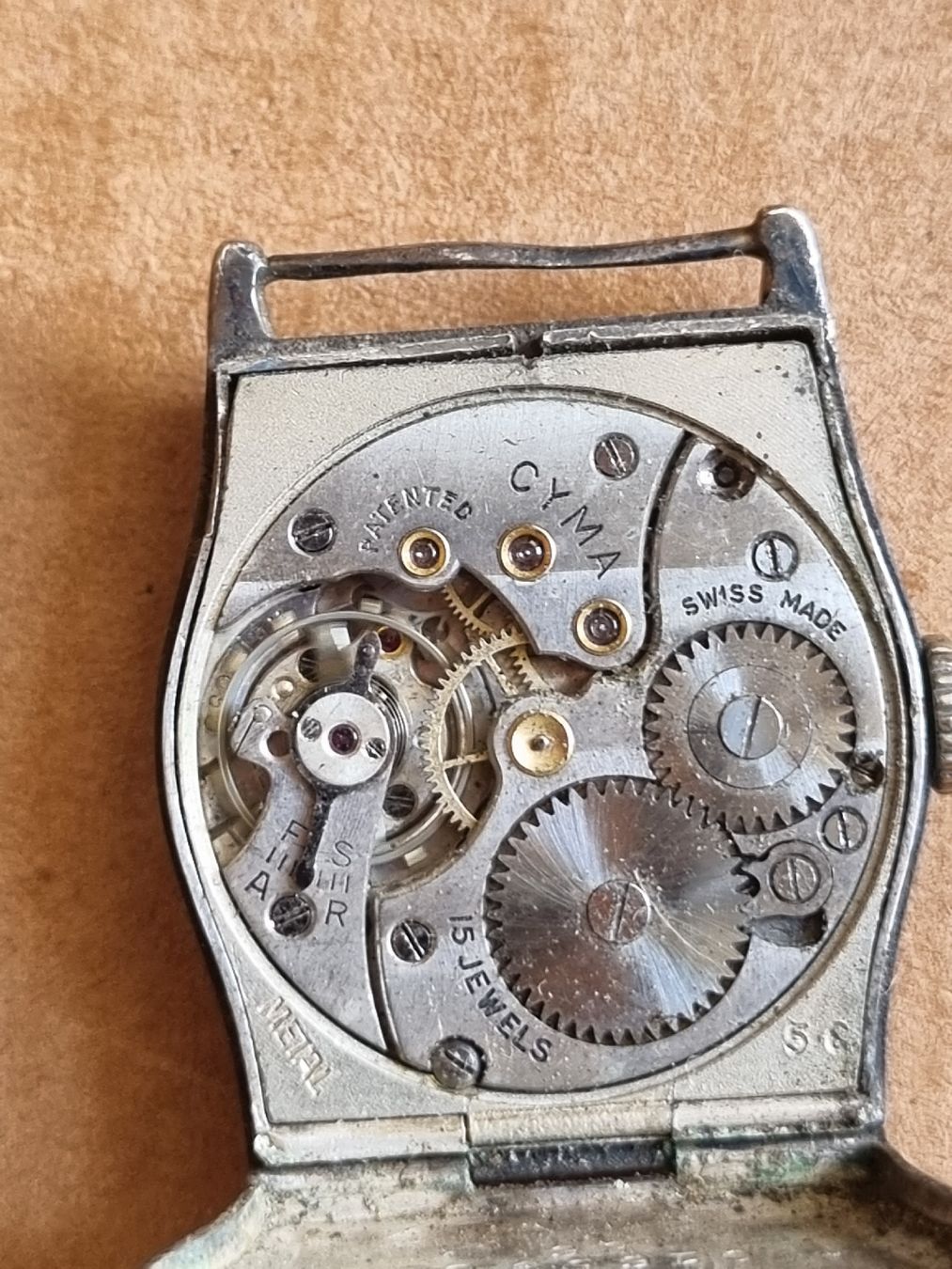 Cyma Orologi: CYMA UHR SILBER 0.900 – Usato da Schaffhausen venduto da Leveron13 2