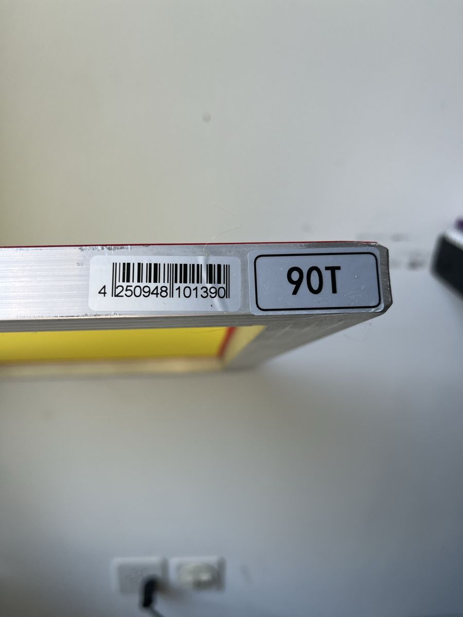 Alle Werkzeuge: Siebdruckrahmen 90T – Neu und originalverpackt aus Zürich von factor10 2