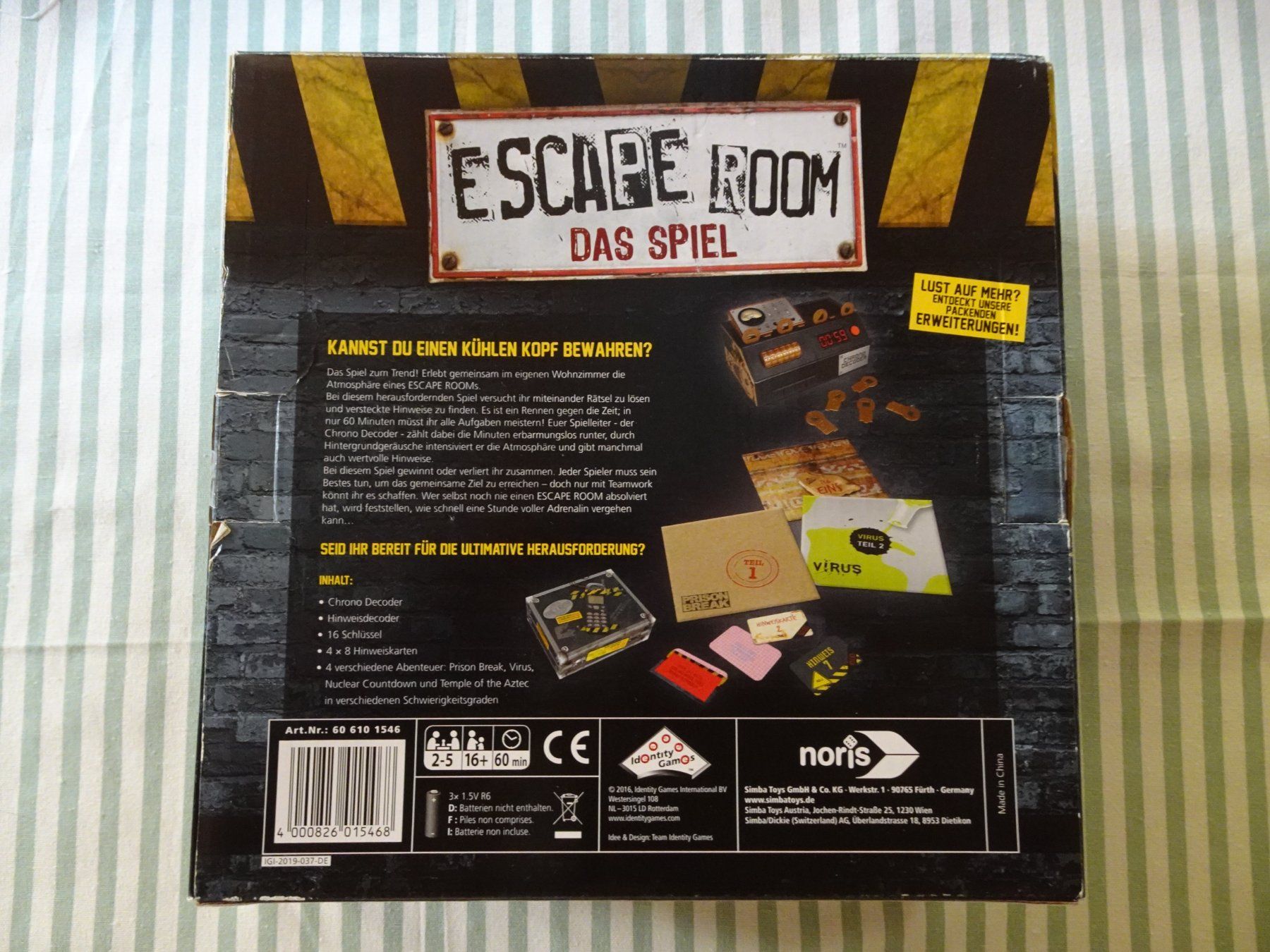 Giochi: Escape Room - Das Spiel  - 426171 – Usato da Küssnacht am Rigi venduto da Bookslove-Divers 1