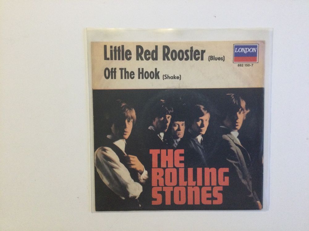 Rolling Stones Single - Little Red Rooster/Off The Hook 1