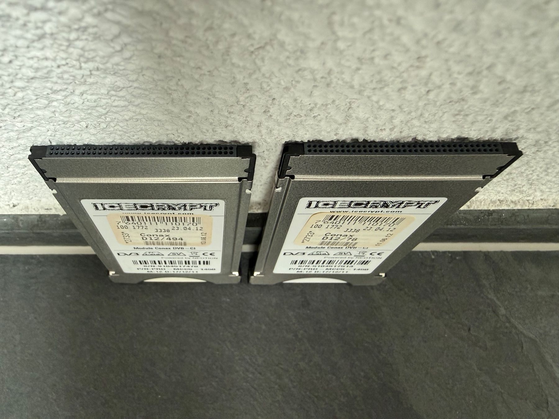 Module und Funcards: 2 Stk. conax ICECRYPT Entschlüsselungs Module – Gebraucht aus Stetten SH von Urlaub 4