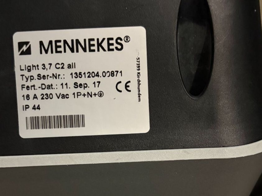 Mennekes Batterie-Ladegeräte: Wallbox Mennekes 3,7 kW – Gebraucht aus Bern von schwaba777 1