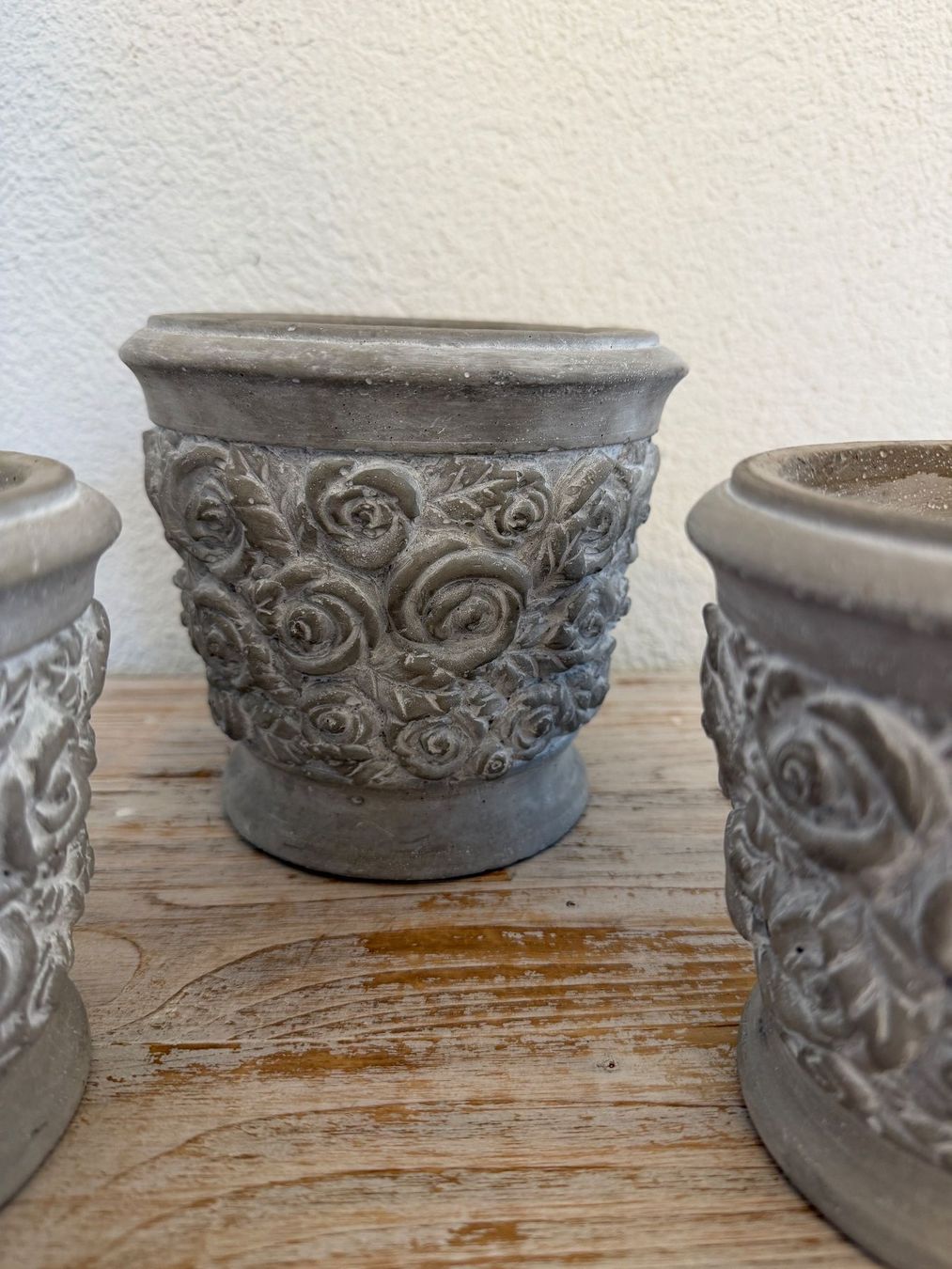 Blumentöpfe: 3x Übertopf im Shabby Chic Look – Gebraucht aus Wolfwil von Inseider12 3