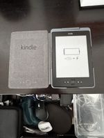 Kindle e-reader mit Hülle