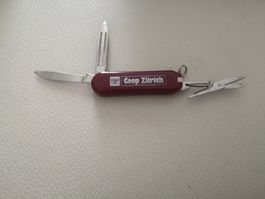 Sackmesser Coop Zürich, Rarität mit Etui!