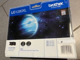 Brother LC1280XL Tintenpatronen 2 Stk Schwarz neu
