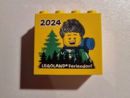 LEGO 30144pb417 Brick 2 x 4 x 3 with 2024 LEGOLAND Feriendor