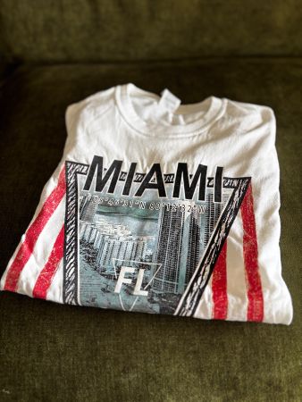 USA Miami T-Shirt Vintage