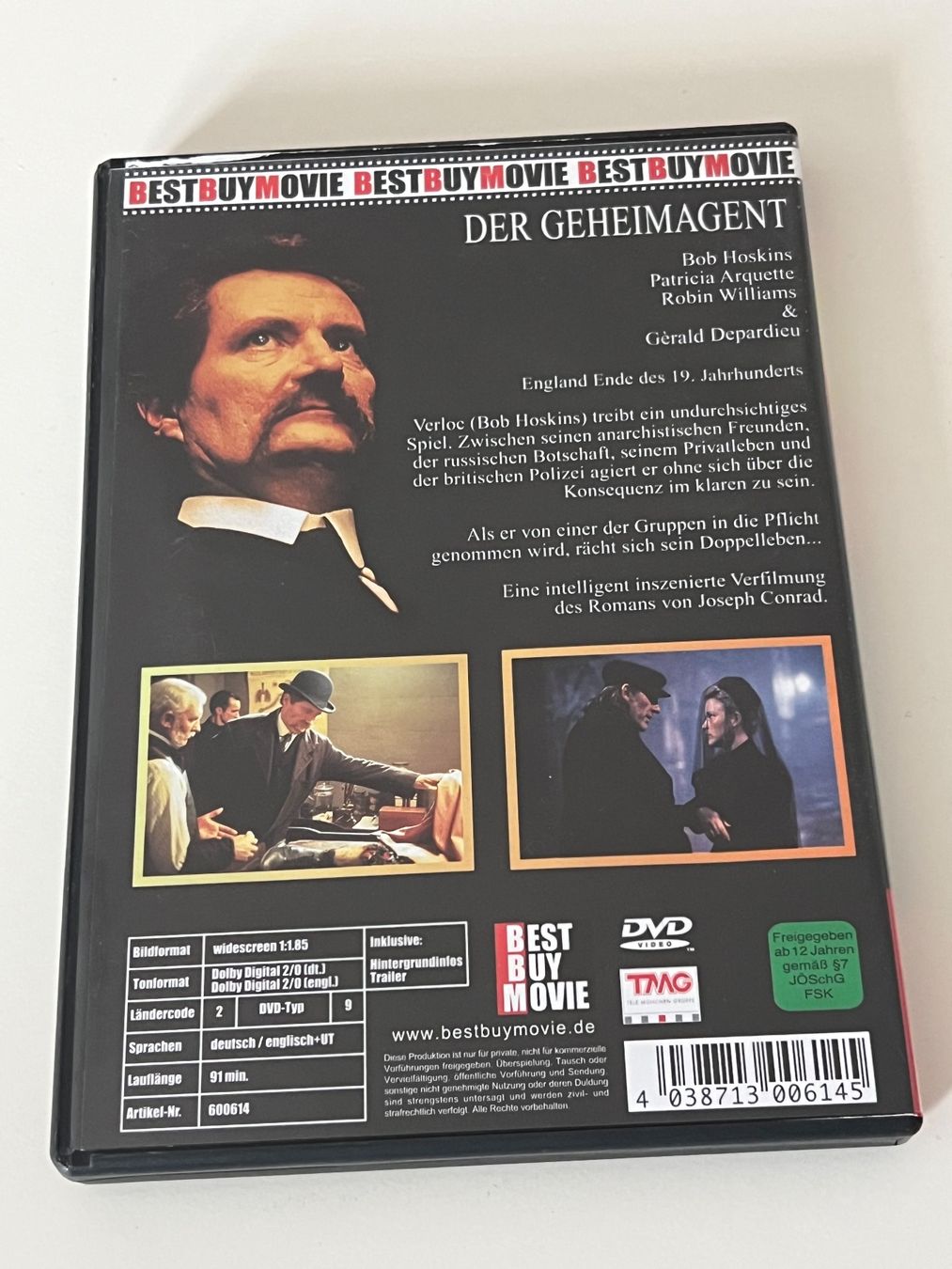 Alle DVDs: DVD - Der Geheimagent - Filmklassiker! – Gebraucht aus Altstätten SG von sheamus 1