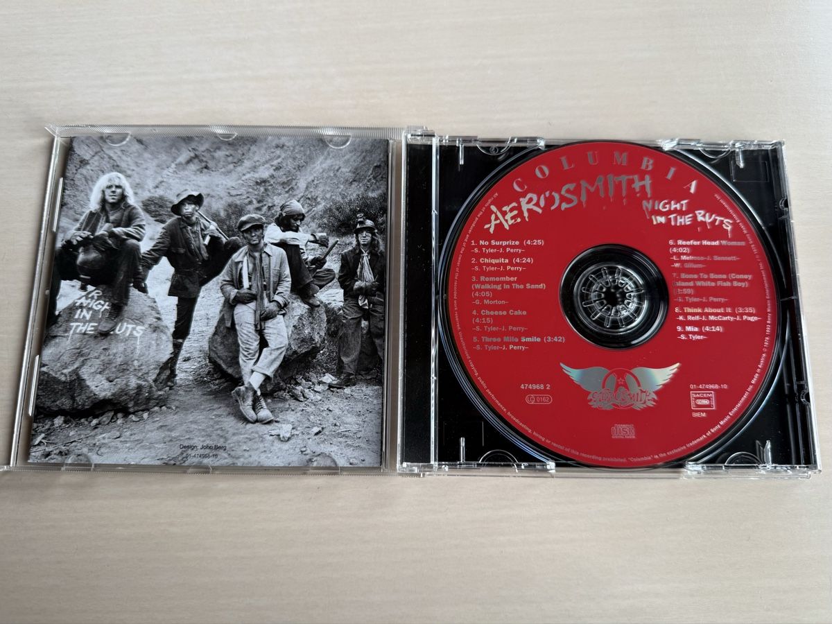 CDs: Aerosmith - Night in the Ruts CD – D'occasion à Oberried Brienz par Chyara 2