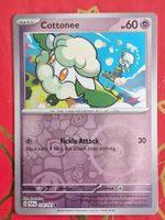 Cottonee - Pokemon Reverse Holo Paldean Fates